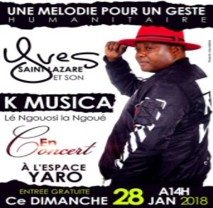 Musique : Yves Saint Lazare et K Musica en concert ce week-end