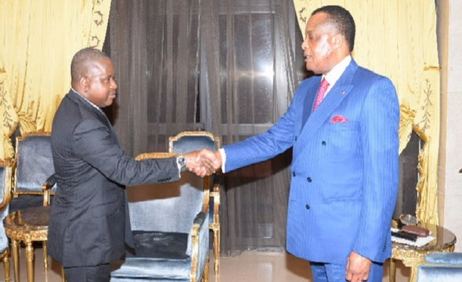 Denis Sassou N’Guesso a échangé avec Pierre Ngolo et Isidore Mvouba