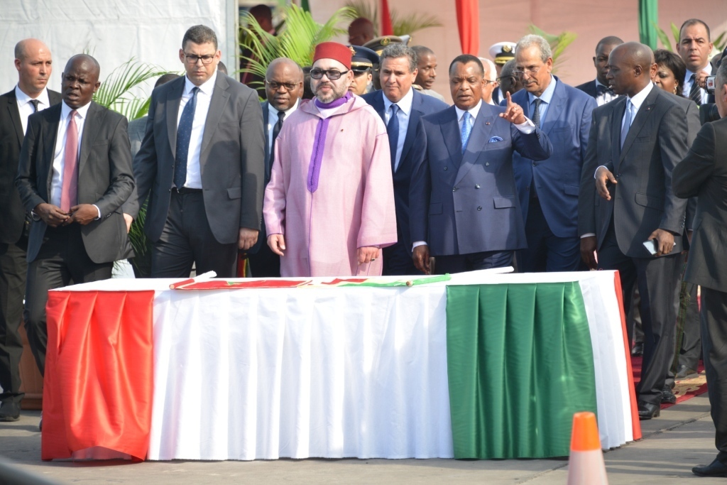 Denis Sassou N’Guesso et Mohammed VI lancent les travaux d’aménagement du port de Yoro