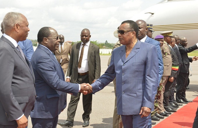 Denis Sassou Nguesso de retour à Brazzaville après un séjour de travail à Oyo