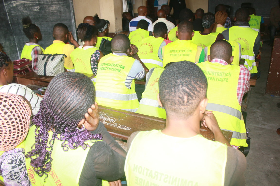 Education : 43 détenus congolais composent le BEPC à la maison d’arrêt