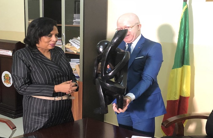 Elisa Afonso Santana dit adieu au Congo Brazzaville