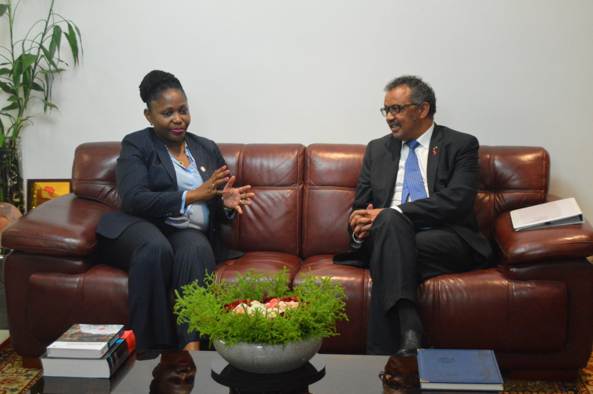 Coopération sanitaire : Dr Tedros Adhanom Ghebreyesus est à Brazzaville