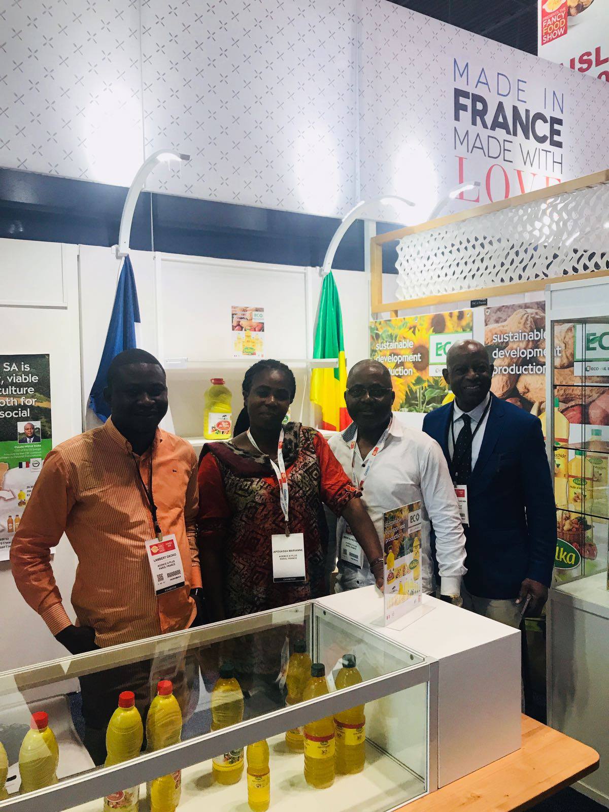 Agro-alimentaire : Eco Oil défend le made in Congo à Fancy food à New-York