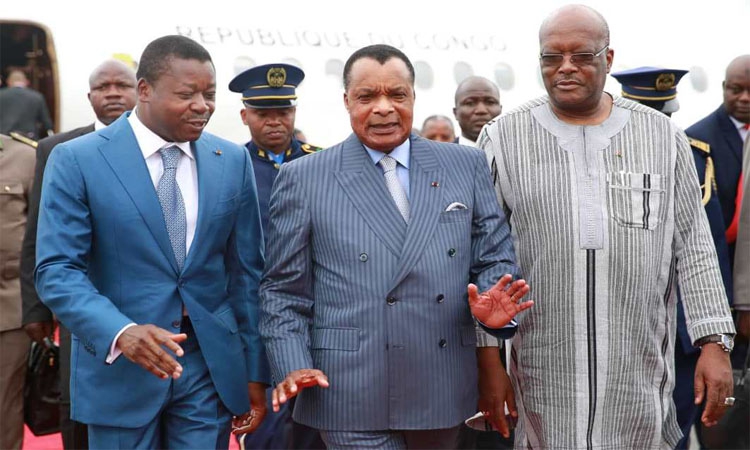 Congo : Denis Sassou Nguesso quitte Brazzaville pour le Togo