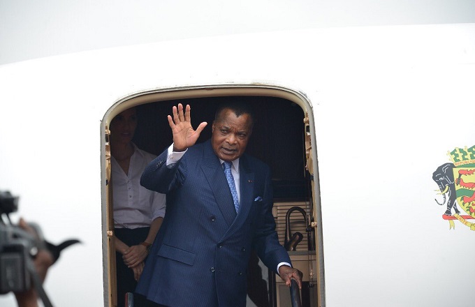 Denis Sassou Nguesso en route pour Bamako