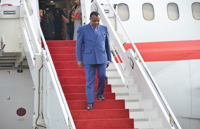 Congo : Sassou Nguesso de retour à Brazzaville après un séjour de travail en Chine