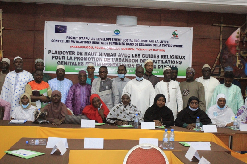 Côte d’Ivoire: les guides religieux musulmans s’engagent à promouvoir l’abandon de l’excision
