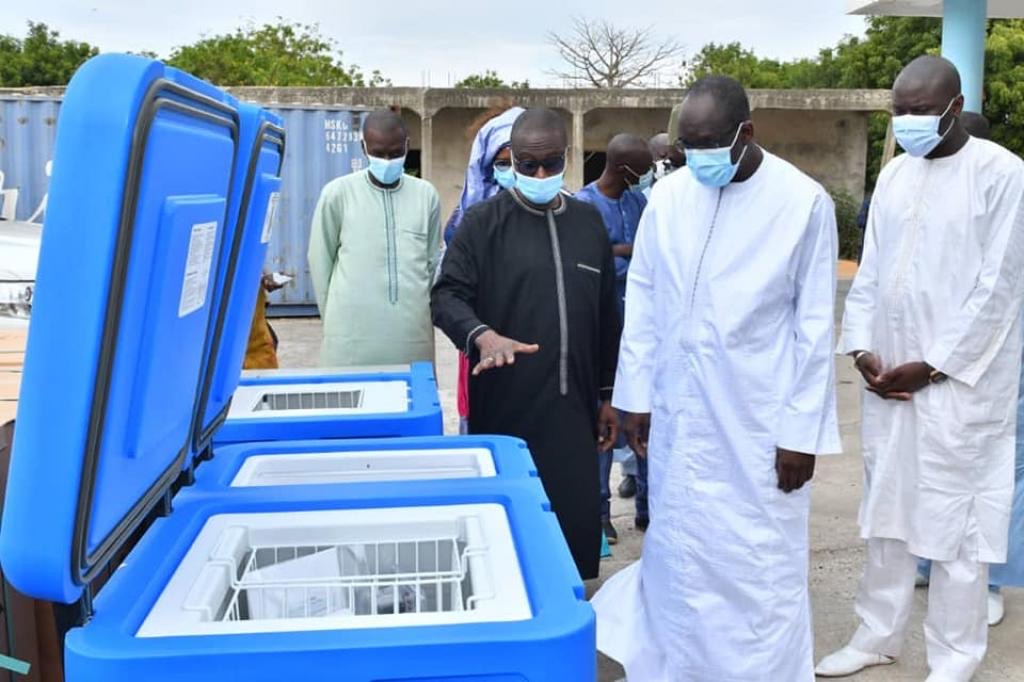 Covid-19/Vaccins: le Sénégal réceptionne 1117 réfrigérateurs