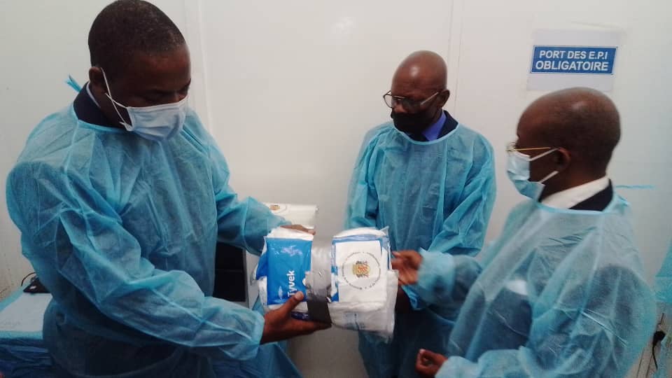 Congo : le LNSP reçoit du matériel médical