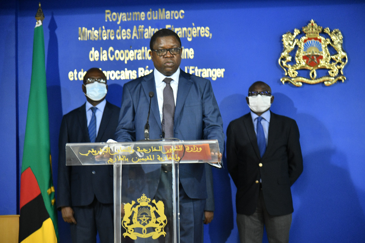 L’inauguration d’une ambassade à Rabat et d’un consulat à Laâyoune témoigne du « grand intérêt » de la Zambie pour la coopération avec le Maroc