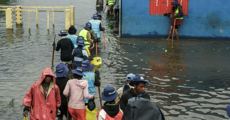 Le Mozambique frappé par une tempête tropicale