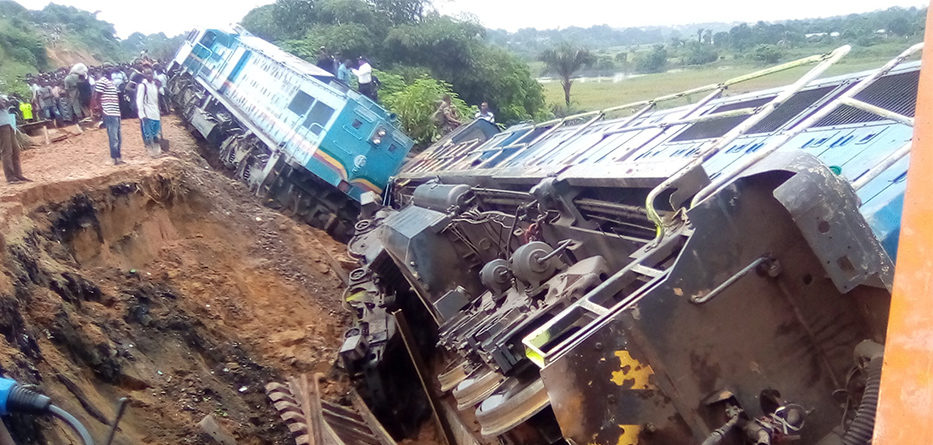 Accident de train. journaldebrazza.com