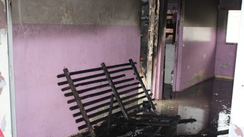 Des dégâts matériels après un incendie au complexe Crèche-pouponnière-garderie. journaldebrazza.com