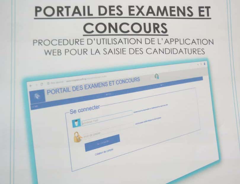 Congo-examens : 3600 candidats inscrits en ligne