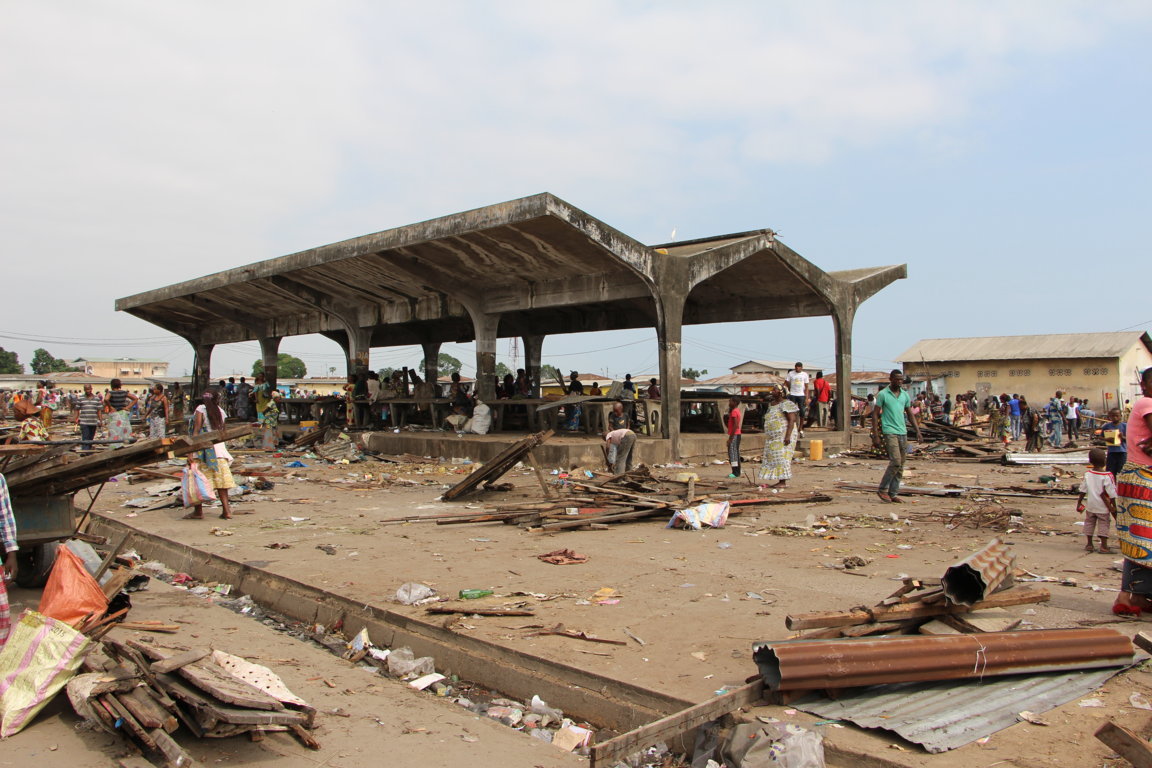 Congo : après un an de travaux, le marché Tié-Tié reste inachevé
