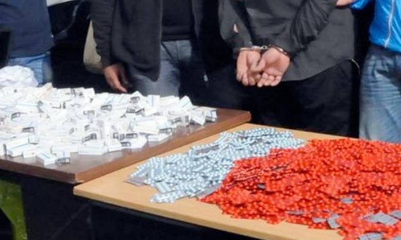 Casablanca: saisie de plus de 18.000 comprimés psychotropes