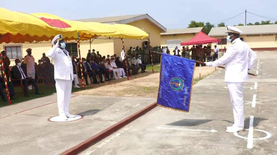 Congo : le 31e groupement naval de Pointe-Noire a un nouveau commandant