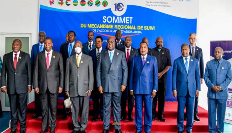 Grands Lacs : sept chefs d’Etats à Kinshasa pour parler de paix et de sécurité