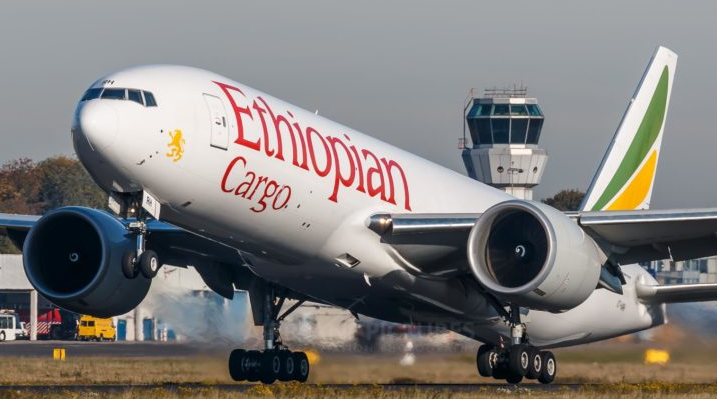 Aviation : Ethiopian Airlines s’offre cinc Boeing 777-8 cargo