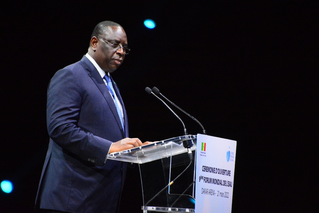 Forum mondial de l’eau : Macky plaide au nom des Africains.