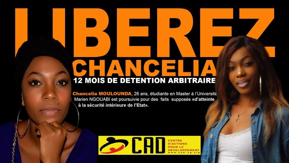 Congo : après 13 mois en prison, la date du procès de Chancelia Moulounda reste inconnue