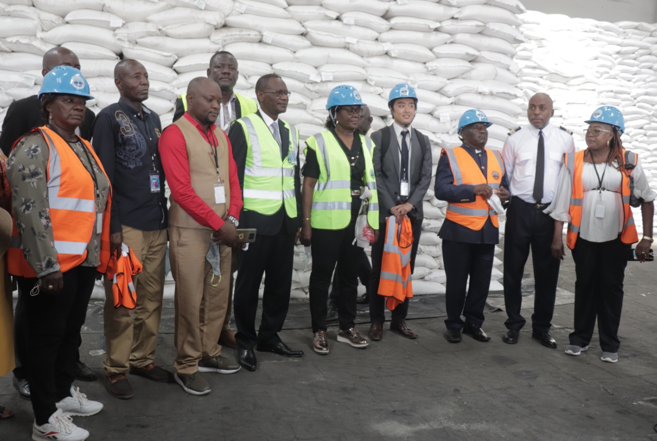 Bolloré Transport & Logistics Congo importe près de 3 000 tonnes de riz offert par le Japon