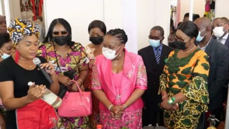 Lancement du premier marché de l’Artisanat Féminin à Brazzaville. journaldebrazza.com