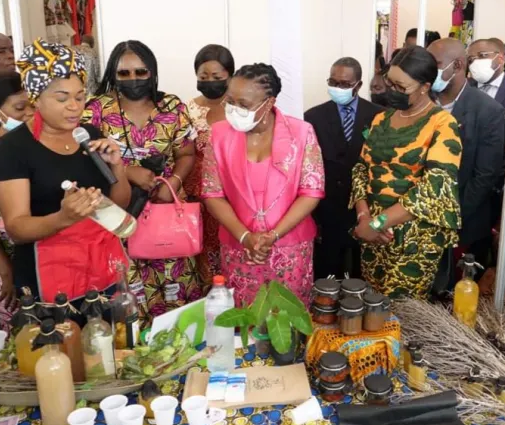 Lancement du premier marché de l’Artisanat Féminin à Brazzaville. journaldebrazza.com