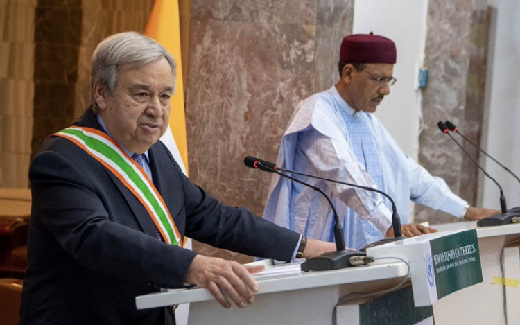 Niger : António Gutteres évoque les nombreux défis au Sahel
