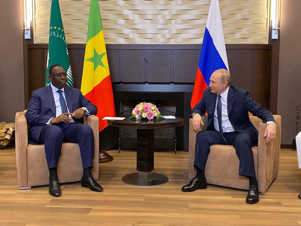 Conflit ukrainien : Vladimir Poutine s’engage auprès de Macky Sall