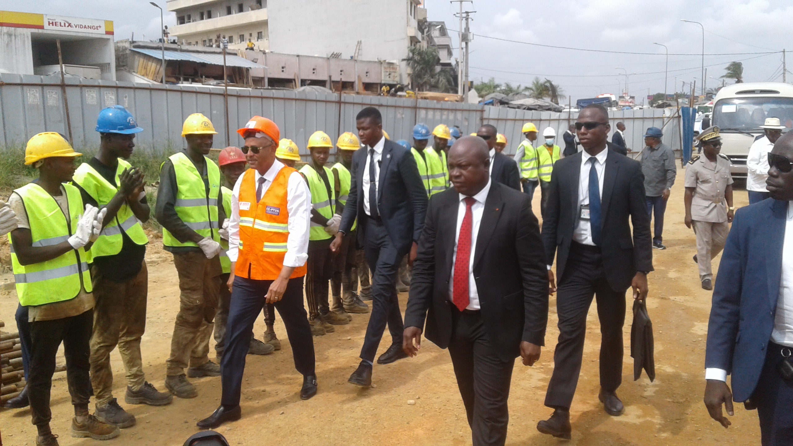 À Abidjan, la Covid-19 a ralenti l’exécution de travaux routiers (Pm)