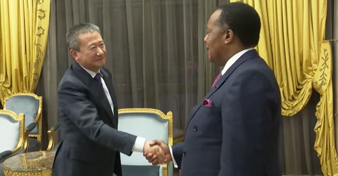 Coopération : Xia Huang reçu en audience par le chef de l’Etat Denis Sassou Nguesso à Brazzaville
