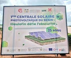 Le Bénin inaugure sa 1ère grande centrale solaire photovoltaïque