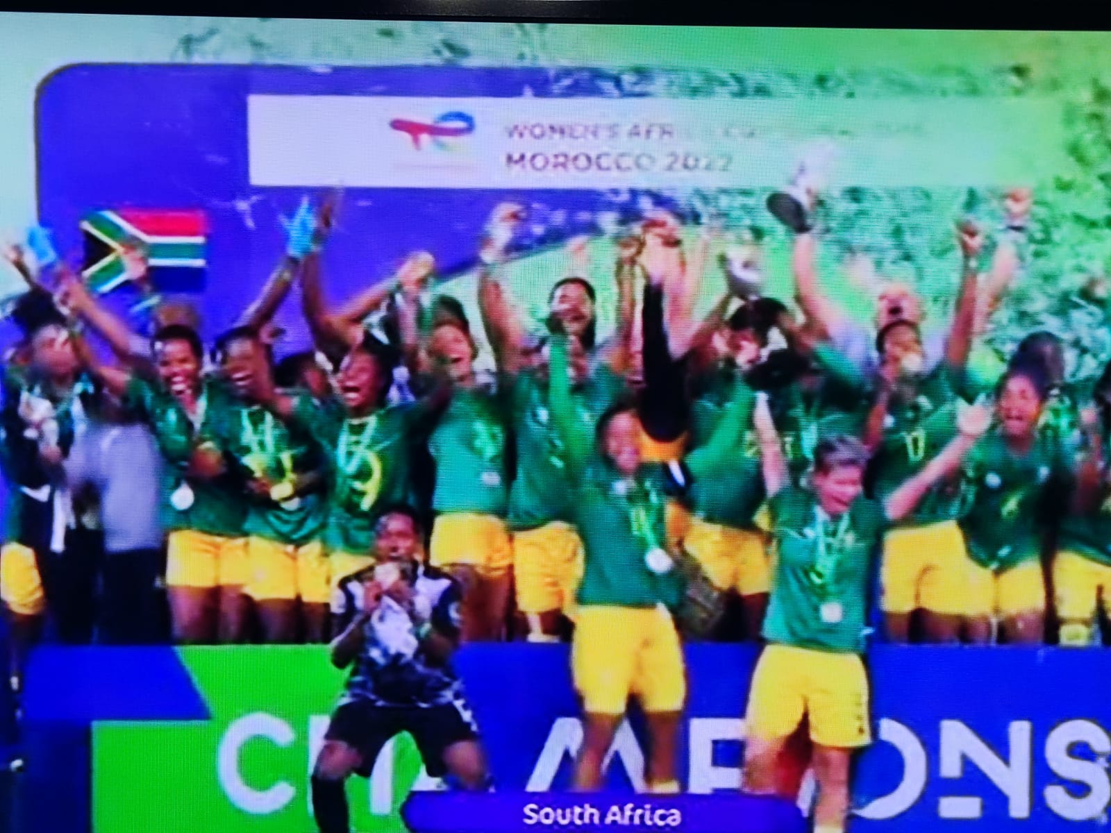 CAN-féminine: L’Afrique du sud sacré championne