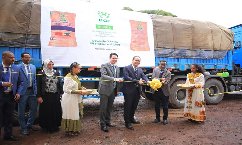OCP fait don de 50.000 tonnes d’engrais à l’Ethiopie