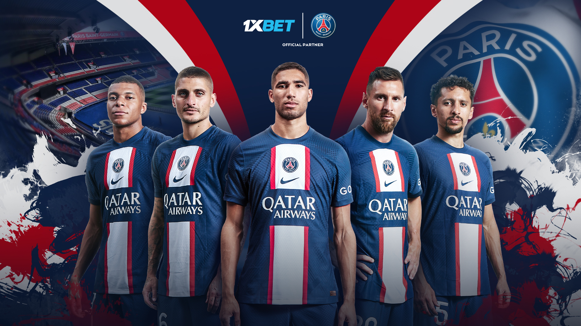 1xBet : nouveau partenaire régional du PSG