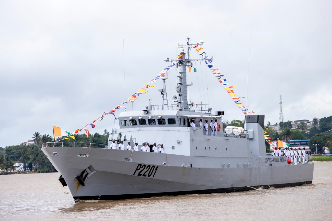 La Côte d’Ivoire se dote d’un patrouilleur de haute mer