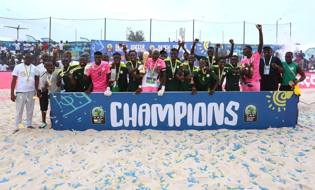Can beach soccer 2022 : le Sénégal au-dessus du lot