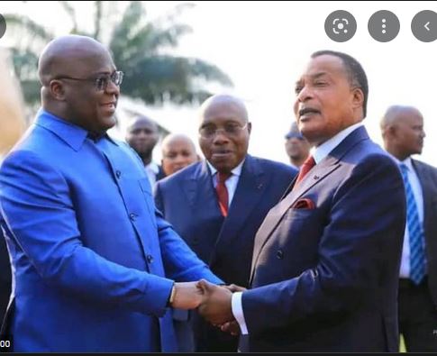 Congo : tête à tête entre Denis Sassou N’Guesso et Félix Antoine Tshisekedi