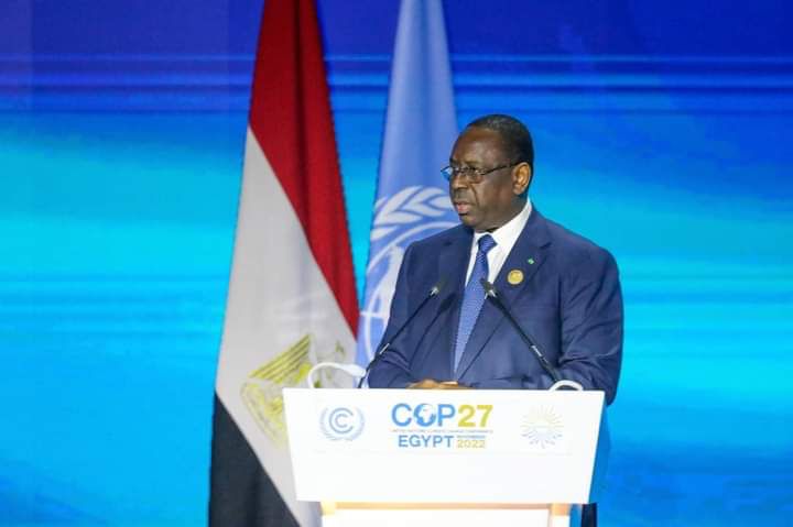 COP27: Macky Sall pour une prise de conscience collective de l’urgence climatique