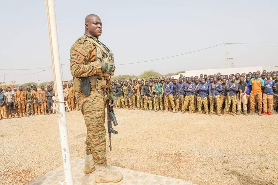 Burkina : Le Capitaine Ibrahim Traoré à Djibo