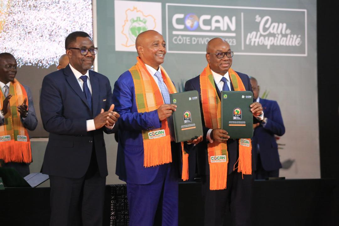 Côte d’Ivoire : signature de l’accord d’accueil de la CAN 2023
