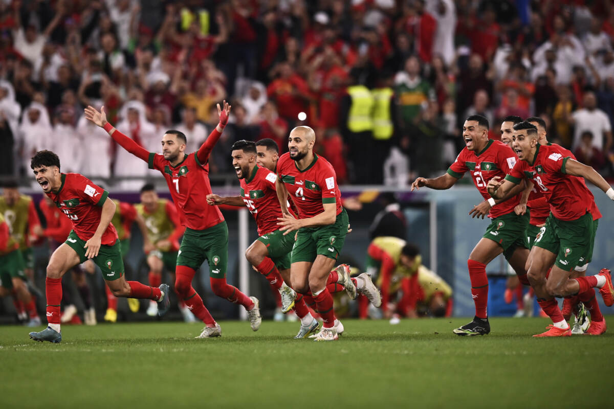 Mondial-2022: qualification historique du Maroc aux quarts de finale