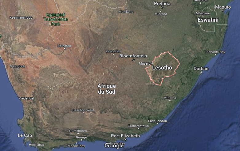 Le Lesotho veut récupérer des parties de son territoire en Afrique du Sud