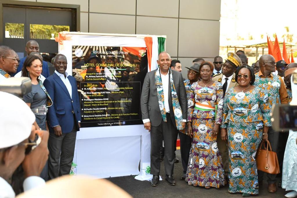 Côte d’Ivoire : inauguration de l’Hôtel de ville de Boundiali