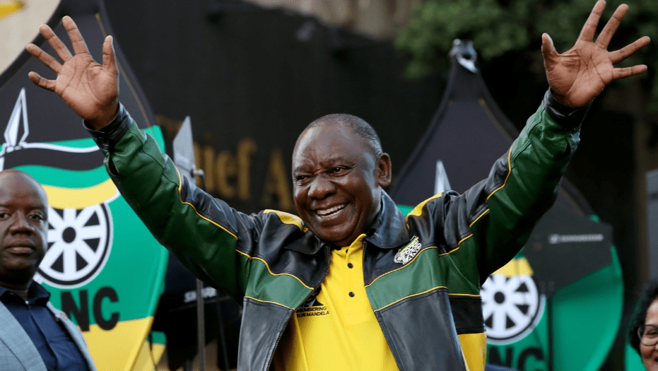 Af’Sud : Cyril Ramaphosa reconduit à la tête de l’ANC
