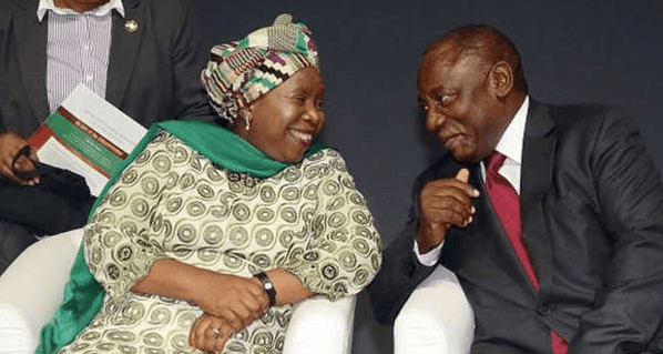 Af’Sud : Ramaphosa et Dlamini-Zuma font la paix
