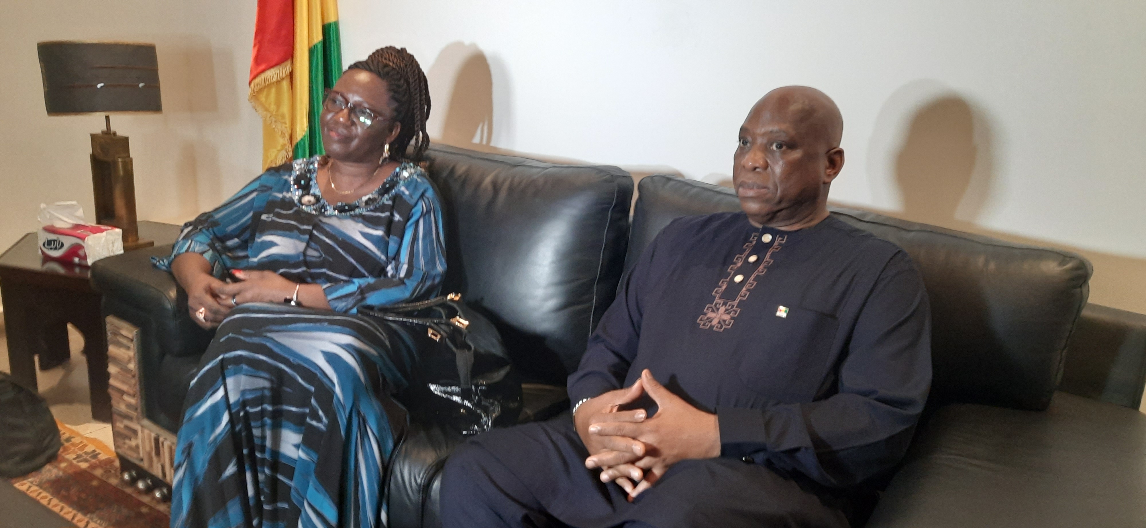 Guinée: visite de la ministre burkinabè des Affaires étrangères