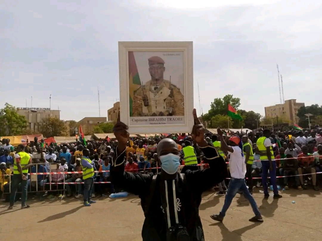 Burkina : manifestation de soutien à la Transition